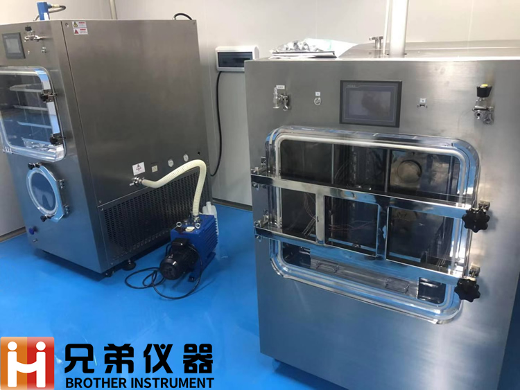 一平方自動(dòng)壓蓋冷凍干燥機(jī)