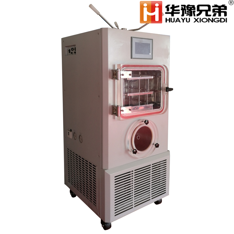 <strong><strong><strong>寡肽凍干粉針壓蓋型中試?yán)鋬龈稍餀C(jī)</strong></strong></strong>