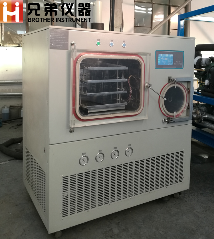LGJ-30F<strong><strong><strong><strong>自動(dòng)壓蓋美容凍干粉針冷凍干燥機(jī)</strong></strong></strong></strong>