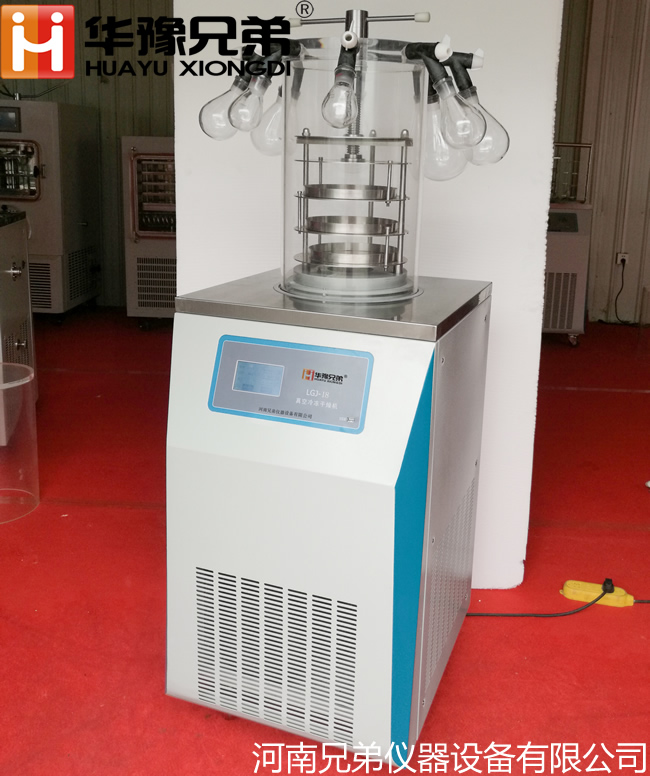 LGJ-18<strong>生物蛋白多歧管壓塞型冷凍干燥機(jī)</strong>